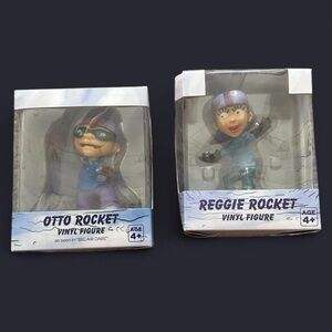 The Nick Box Nickelodeon Collectibles Rocket Power Vinyl Figures Reggie & Otto